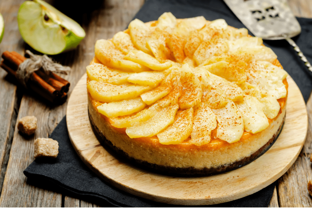 apple-nut cheesecake recipe