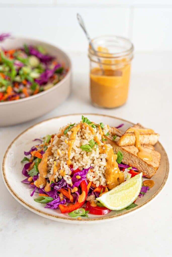 Vegan Thai Chopped Salad Recipe